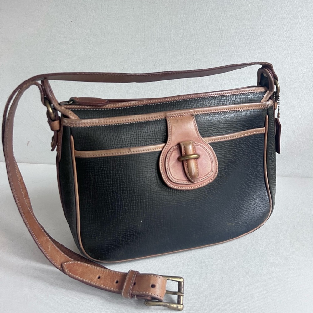Vintage Coach pebbled leather Dakota Shoulder Bag RARE
